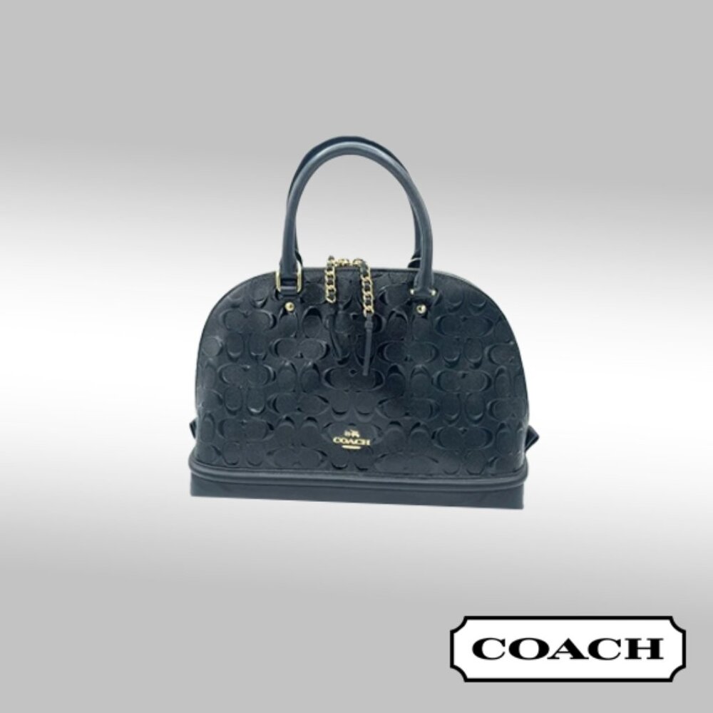 Coach Mini Sierra Satchel – Signature Leather (F27597)